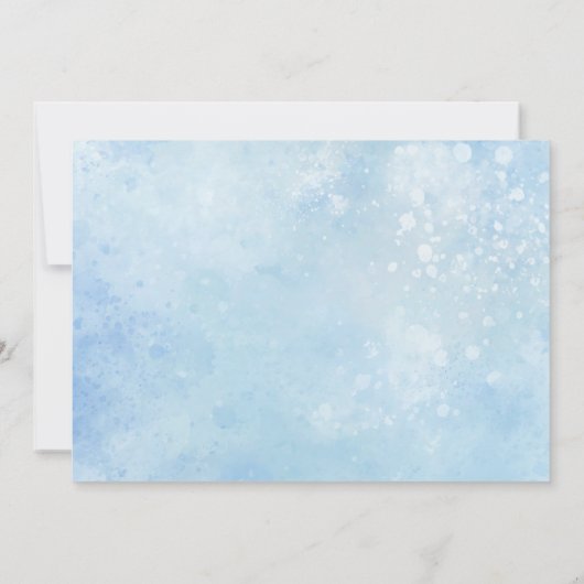 Berg & Wildflower rustiek Save The Date (Achterkant)