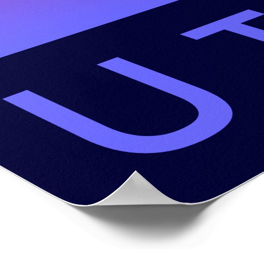 bergafski UTAH Poster (Hoek)