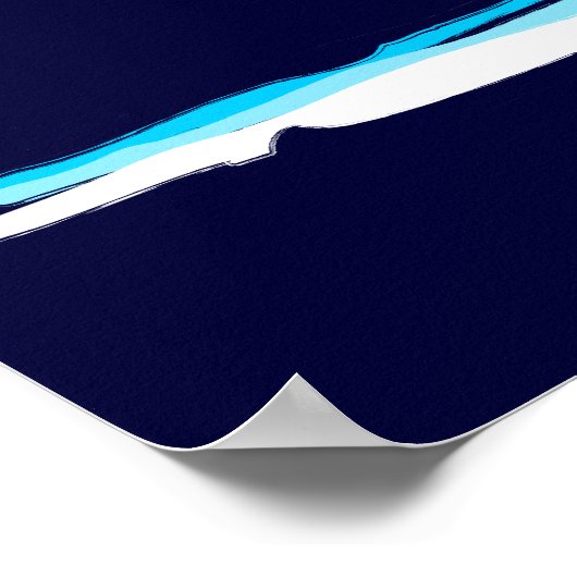 bergafwaarts poster (Hoek)