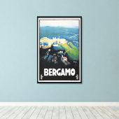  Bergamo Italië Landschapsreizen Print (Insitu (Houten vloer))
