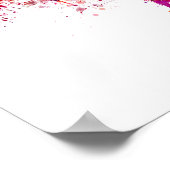 Bergamo skyline in waterverf poster (Hoek)