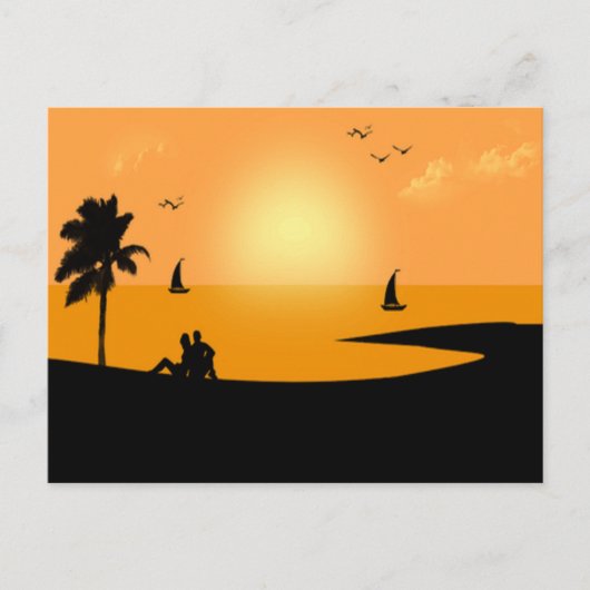 Bergamot Bay-Briefkaart Briefkaart (Voorkant)