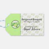 Bergamot Thuis Bad & Lichaam Cadeaulabel (Achterkant Horizontaal)