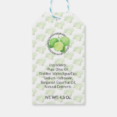 Bergamot Thuis Bad & Lichaam Cadeaulabel (Achterkant)