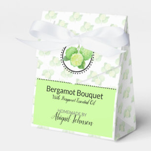 Bergamotcitrus Zelfgemaakte bad & body box Bedankdoosjes