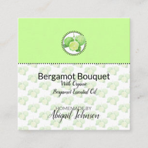 Bergamote Citrus Étiquette Cadeau Maison Bain & Co