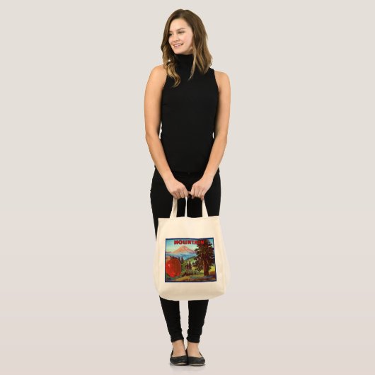 Bergappels Tote Bag (Voorkant (model))