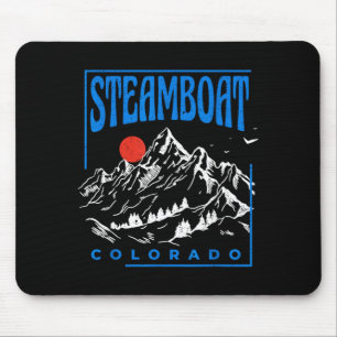 Bergavontuur Steamboat Springs Colorado Muismat
