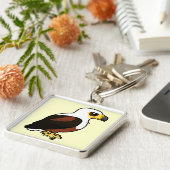 Bergbare Afrikaanse viseagle Sleutelhanger (Zijkant)