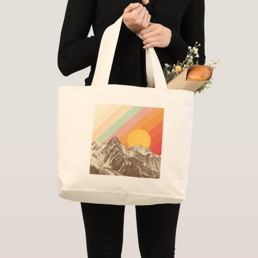 Bergbek 1 | Florent Bodart Grote Tote Bag (Voorkant (product))