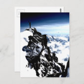 Bergbeker Achievement Snow Briefkaart (Voorkant / Achterkant)