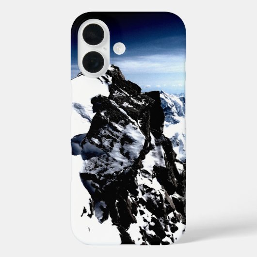 Bergbeker Achievement Snow Case-Mate iPhone Case (Achterkant)