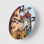 bergbeklimklok ronde klok (Hoek)