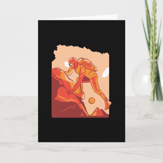 bergbeklimmen kaart (Voorkant)