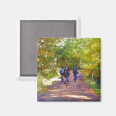 BERGBEKLIMMEN OP DE FIETS MAGNEET (Voorkant / Achterkant)