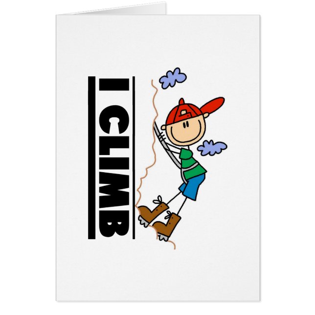 bergbeklimmer ik klimt  (Voorkant)