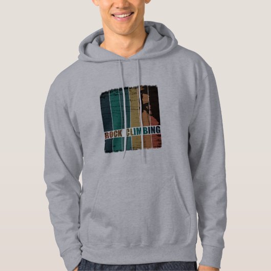 Bergbeklimmer  klimmer hoodie (Voorkant)
