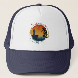 BERGBEKLIMMER VINTAGE ROTSKLIMMEN TRUCKER PET