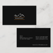 Bergbeklimmering Visitekaartje (Voorkant / Achterkant)