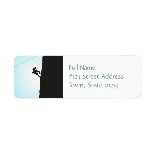 Bergbeklimmerlabels Etiket (Voorkant)