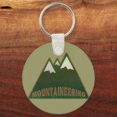 bergbeklimmers, bergstijl sleutelhanger (Voorkant)