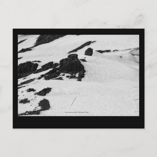 Bergbeklimmers Briefkaart (Voorkant)