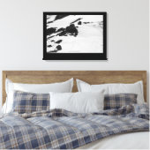 Bergbeklimmers Canvas Afdruk (Insitu (Slaapkamer))