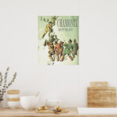  bergbeklimming, klikmbaan poster (Keuken)