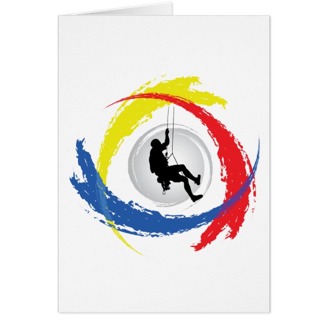 Bergbeklimming Tricolor Emblem (Voorkant)