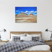 Bergbergen van Petrified Forest Canvas Afdruk (Insitu (Slaapkamer))