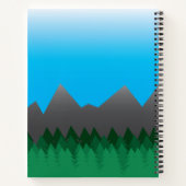 Bergbergnotebook Notitieboek (Achterkant)