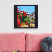 Bergbloemen Canvas Afdruk (Insitu (Woonkamer))