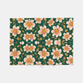 Bergbloemen deken (Voorkant (Horizontaal))