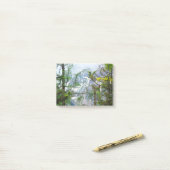 bergbomen, natuur, boslandschap post-it® notes (Op bureau)