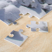 Bergbos in een sneeuwbalzone legpuzzel (Zijkant)