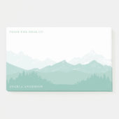 Bergbos met naam groot post-it® notes (Voorkant)