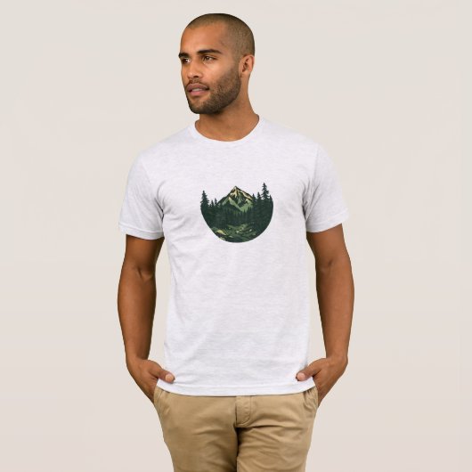 bergbos t-shirt (Voorkant volledig)
