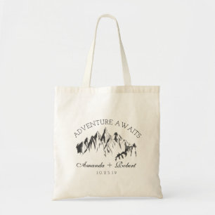 Bergbos Woud Weddenschap Favor Gift Tote Bag