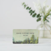 bergdenbomen natuur foto kunst visitekaartje (Staand voorkant)