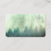 bergdenbomen natuur fotolandschap visitekaartje (Achterkant)