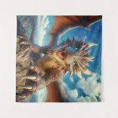 bergdraak wandkleed (Voorkant (horizontaal))