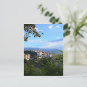 Bergen achter Scalea Briefkaart (Staand voorkant)