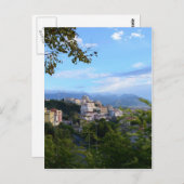 Bergen achter Scalea Briefkaart (Voorkant / Achterkant)