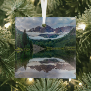 Bergen Aspen Colorado Glas Ornament