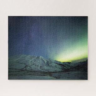 Bergen Aurora Borealis & Milky Way Alaska Legpuzzel