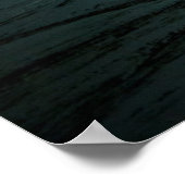 Bergen | Aurora Borealis & Milky Way Alaska Poster (Hoek)