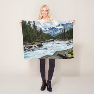 Bergen Banff National Park Alberta, Canada Fleece Deken