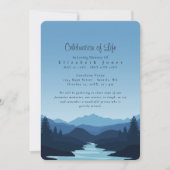 Bergen bij Dusk Celebration of Life Funeral (Voorkant)