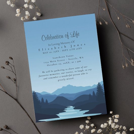 Bergen bij Dusk Celebration of Life Funeral