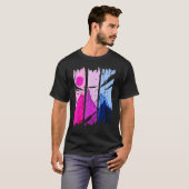 Bergen Bisexual Subtle Bi Pride T-shirt (Voorkant volledig)